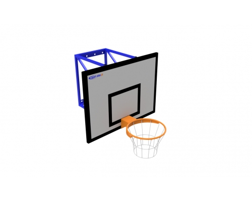 Zestaw do koszykówki OPTIMUM z regulacją wysokości, tablica 90 x 120 cm, obręcz, siatka